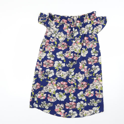 Atmosphere Womens Multicoloured Floral  T-Shirt Dress  Size 8