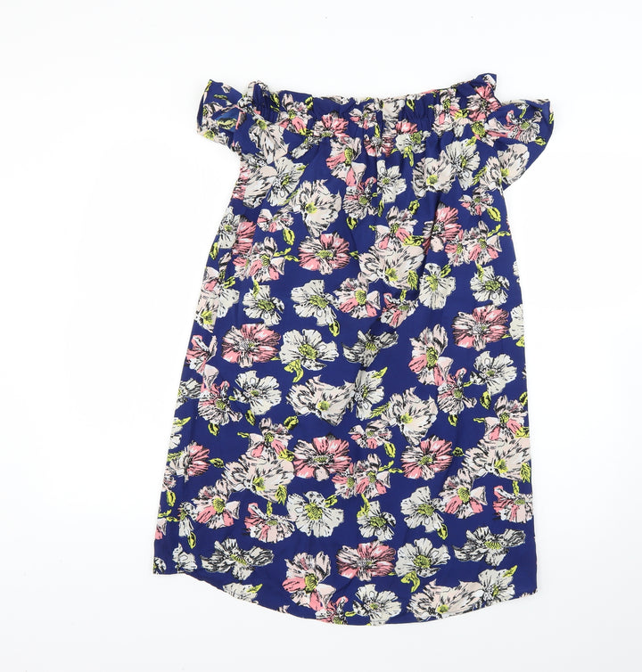 Atmosphere Womens Multicoloured Floral  T-Shirt Dress  Size 8