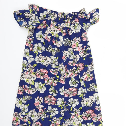 Atmosphere Womens Multicoloured Floral  T-Shirt Dress  Size 8