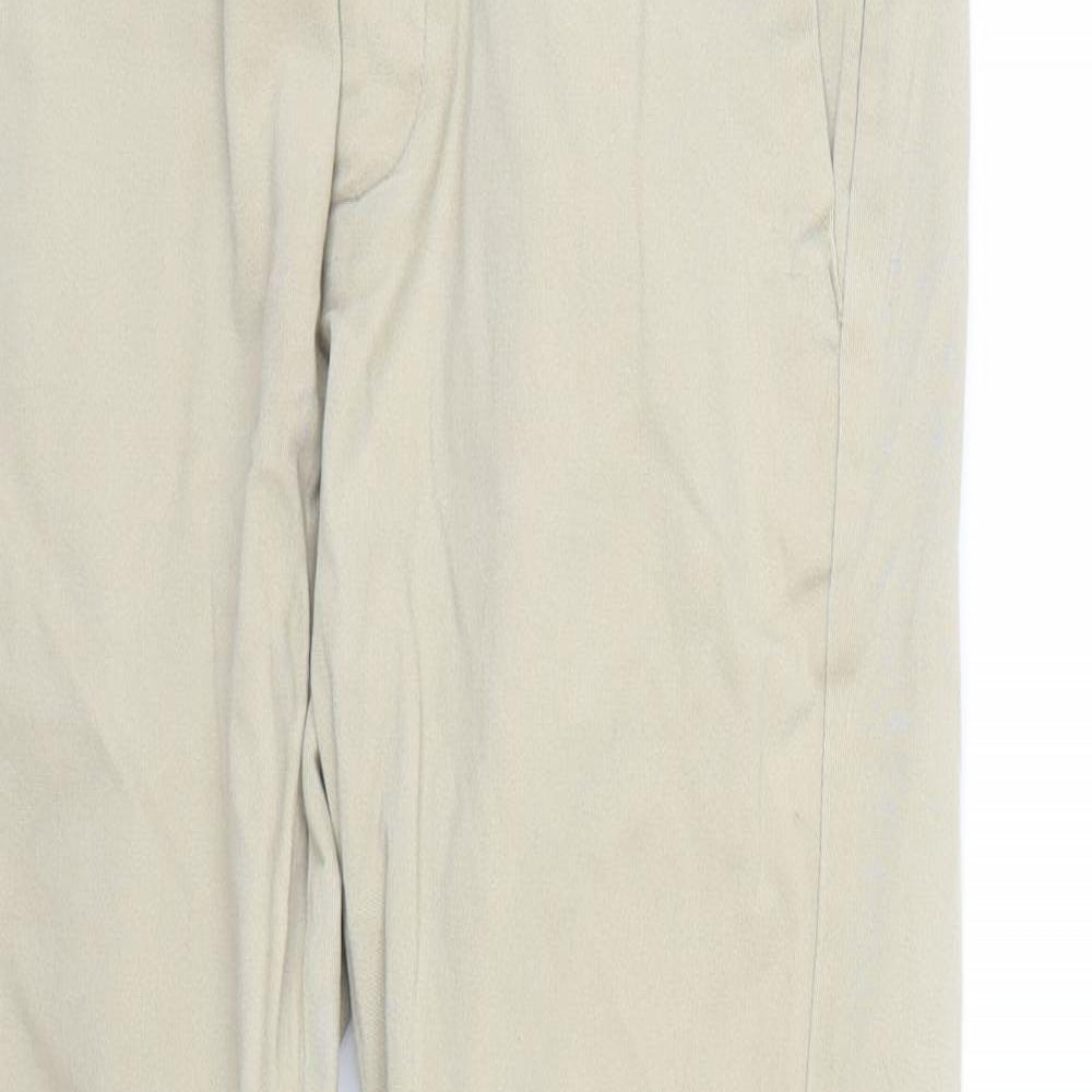 Topman Mens Beige   Straight Jeans Size 30 L29 in