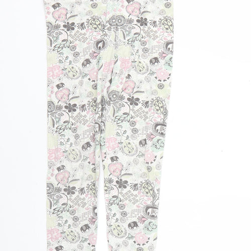 George Girls Multicoloured Geometric  Cropped Trousers Size 10-11 Years