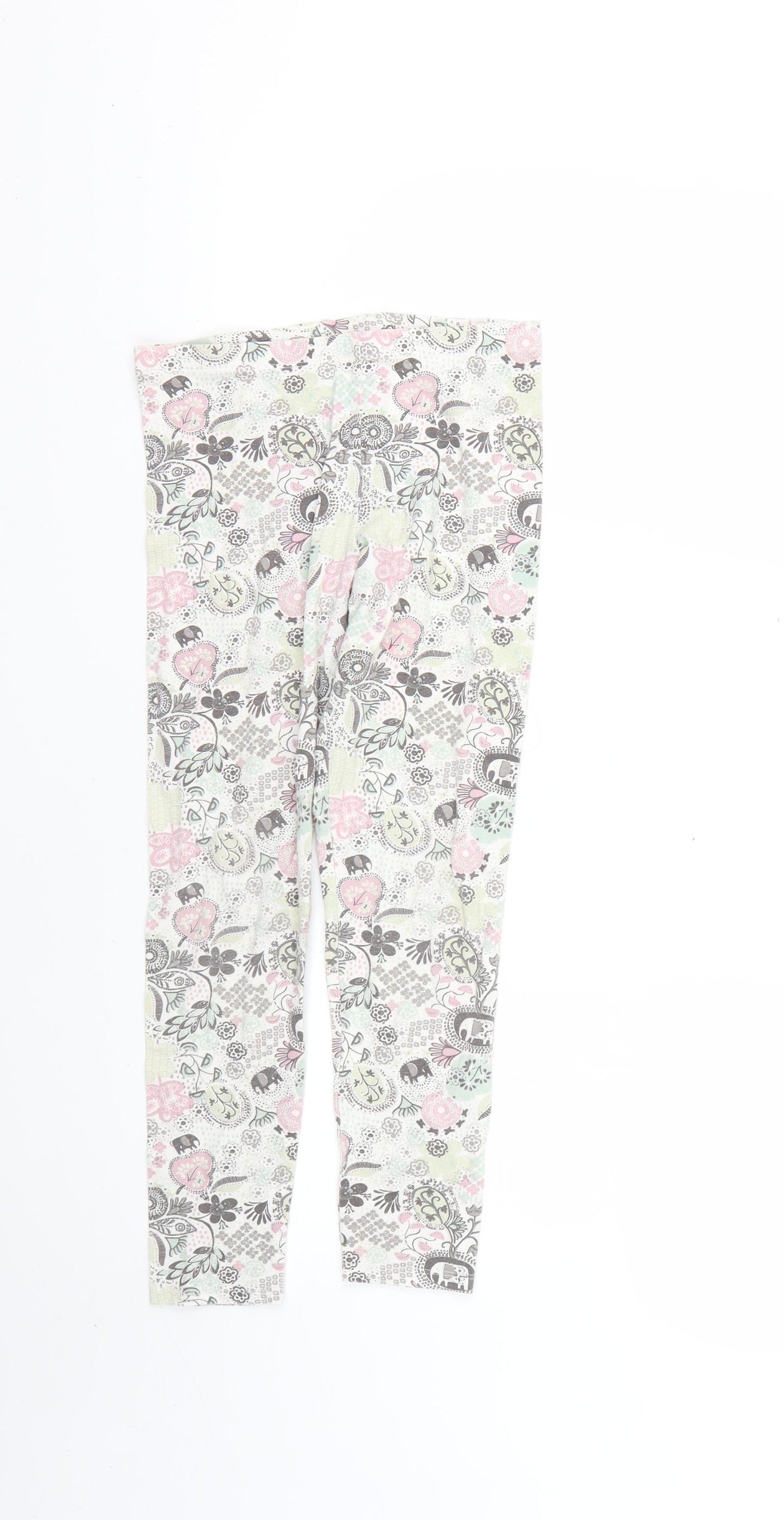 George Girls Multicoloured Geometric  Cropped Trousers Size 10-11 Years