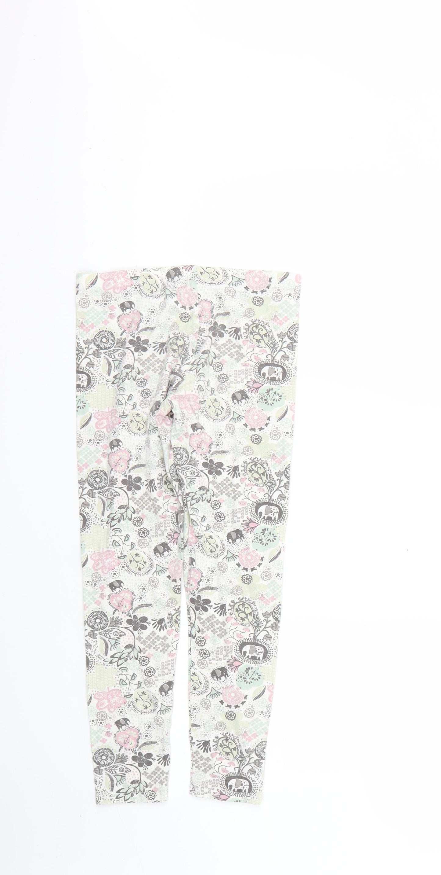 George Girls Multicoloured Geometric  Cropped Trousers Size 10-11 Years