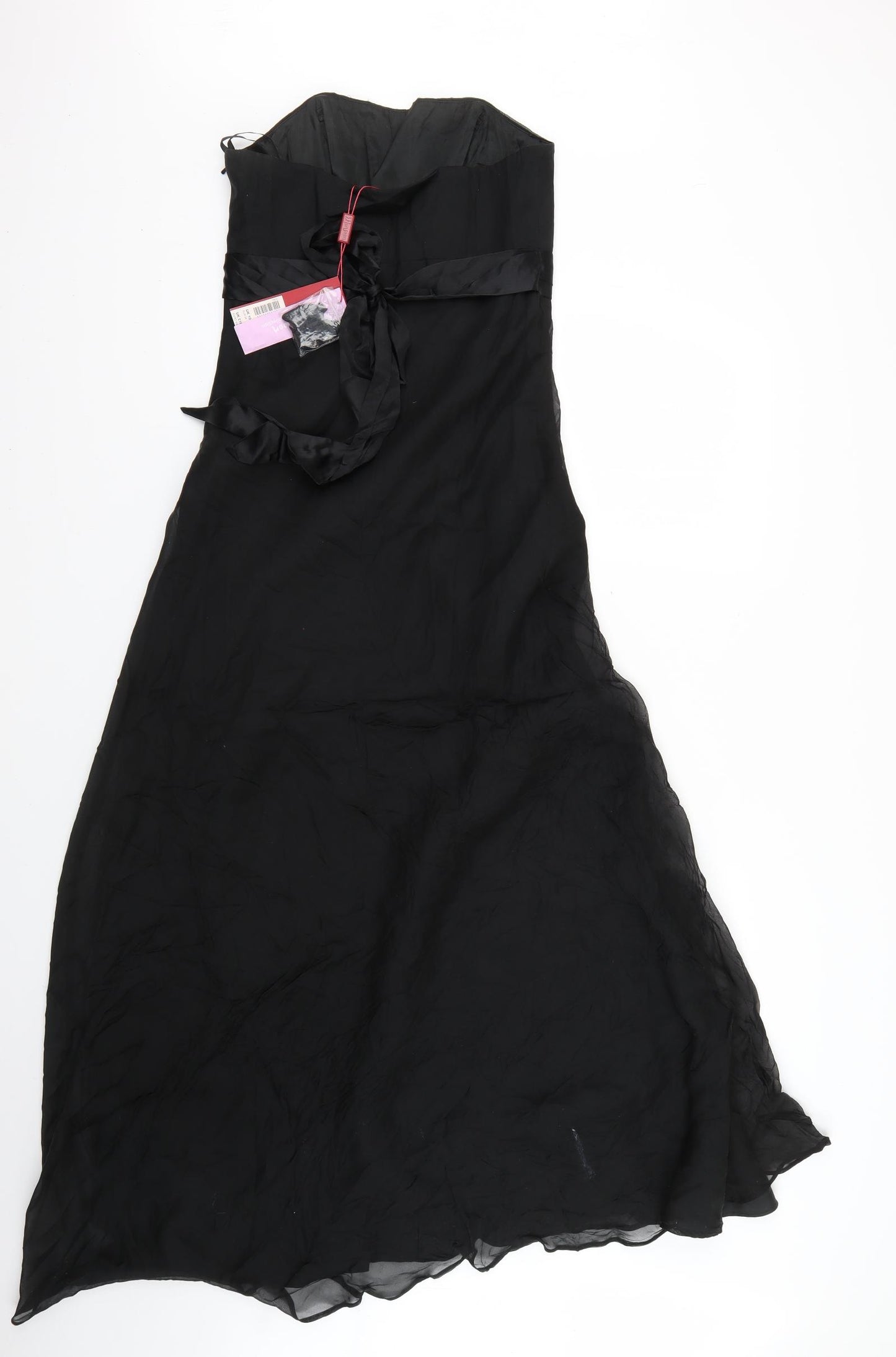 Monsoon Womens Black Floral  Ball Gown  Size 10