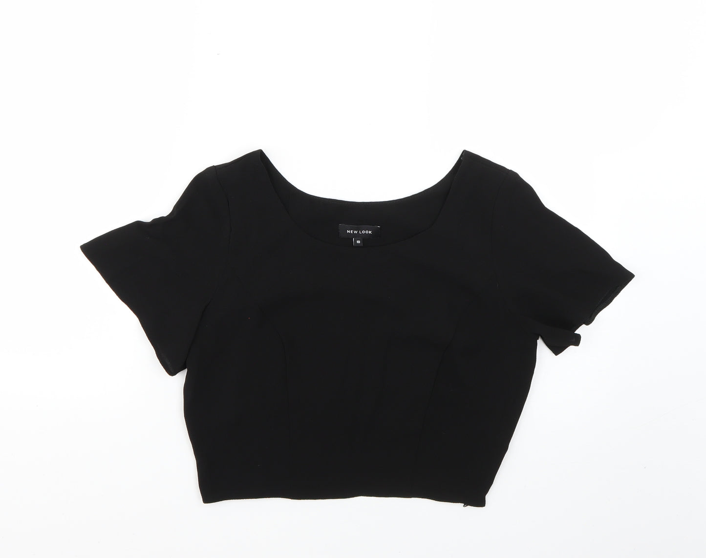 New Look Womens Black   Basic Blouse Size 10