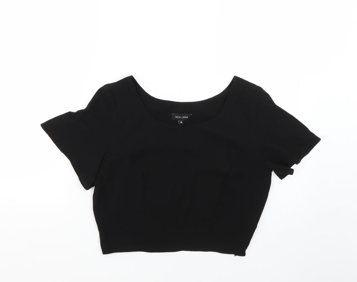 New Look Womens Black   Basic Blouse Size 10