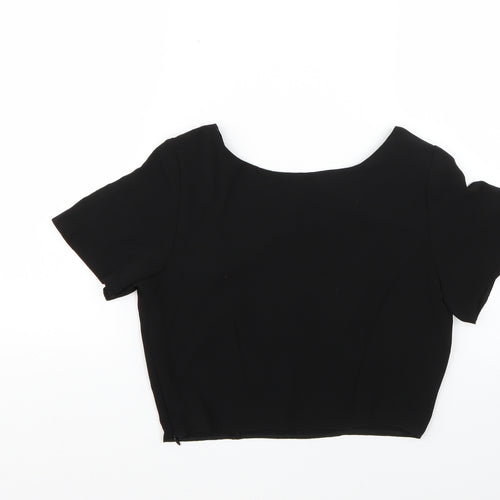 New Look Womens Black   Basic Blouse Size 10