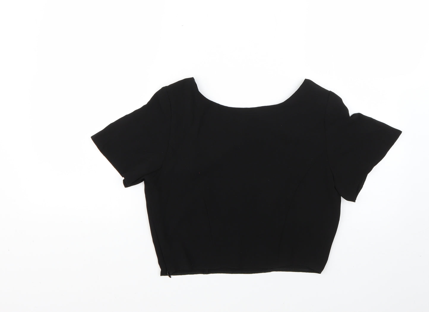 New Look Womens Black   Basic Blouse Size 10
