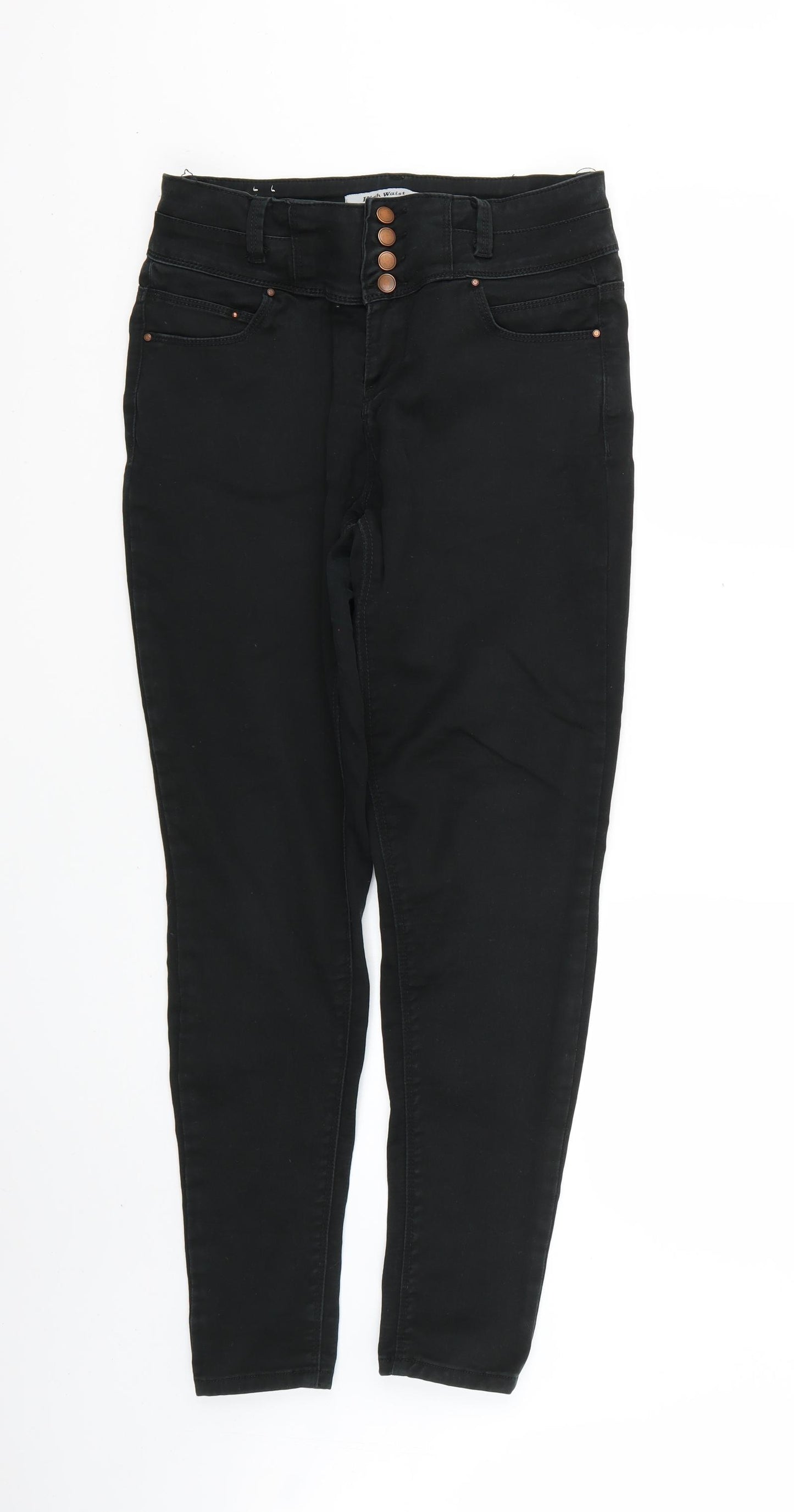 New Look Womens Black   Skinny Jeans Size 12 L28 in