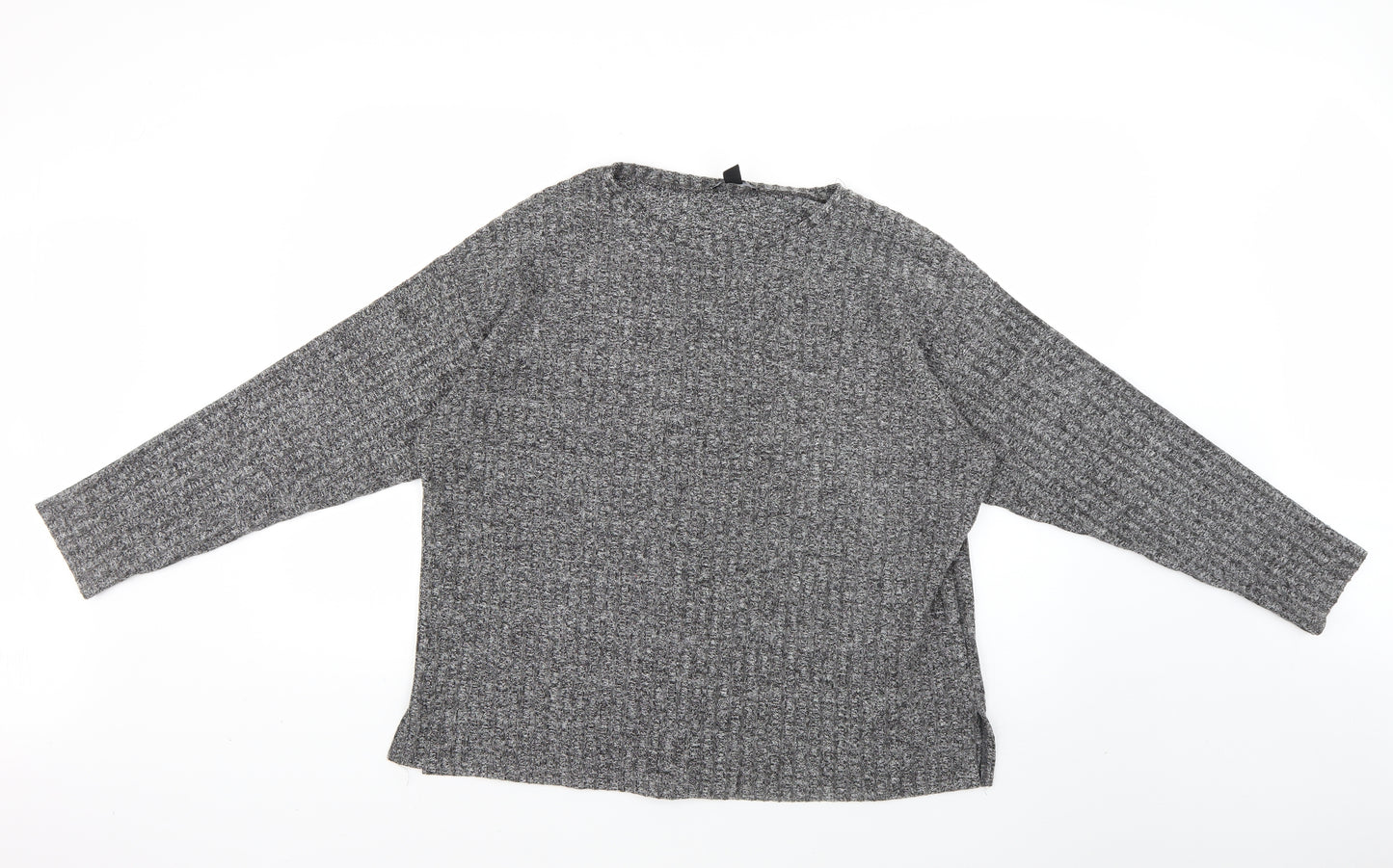 New Look Womens Grey   Pullover Jumper Size L