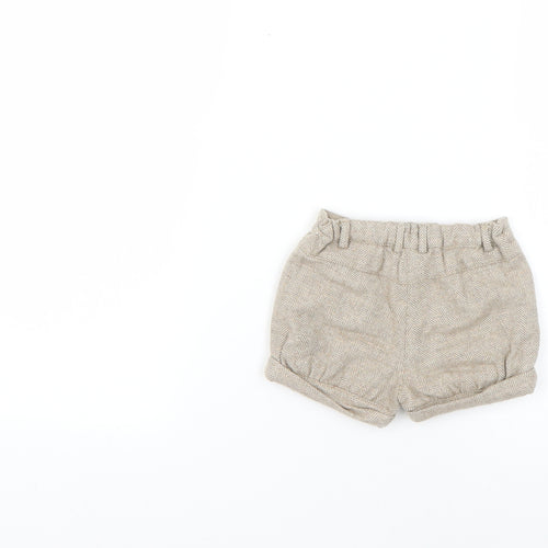 Monsoon Baby Beige   Cropped Trousers Size 3-6 Months