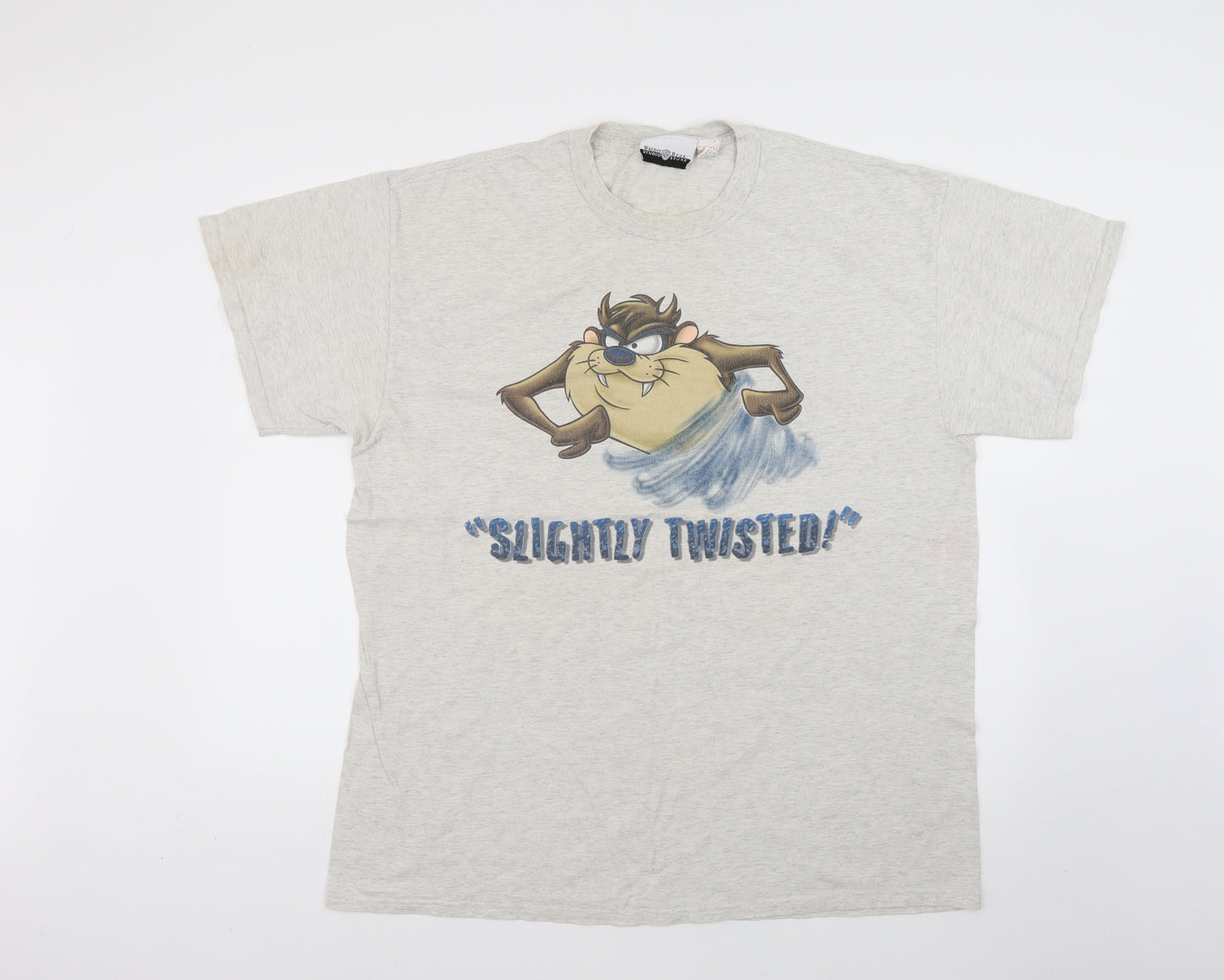 warner brothers Mens Beige    T-Shirt Size XL