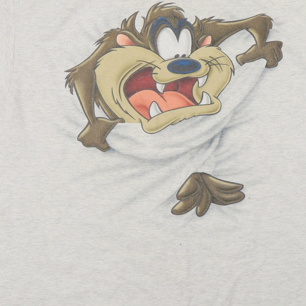 warner brothers Mens Beige    T-Shirt Size XL