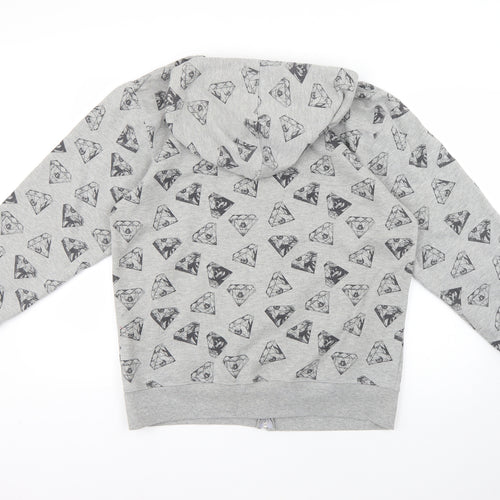 No Fear Mens Grey Geometric  Jacket  Size XL