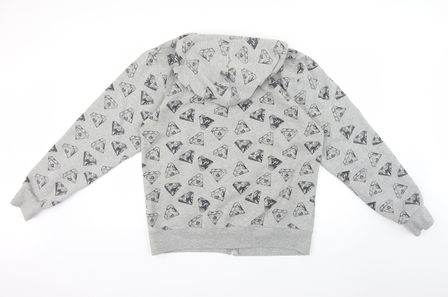 No Fear Mens Grey Geometric  Jacket  Size XL