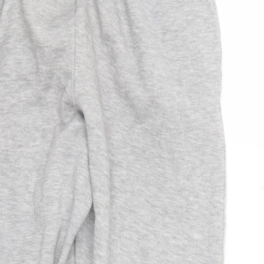 Mens Grey Striped  Jogger Trousers Size M L23 in
