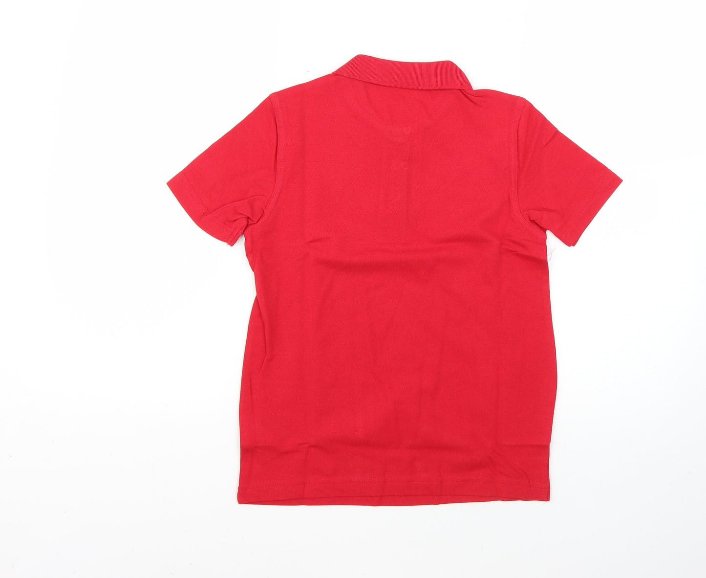 George Girls Red   Basic Polo Size 7-8 Years