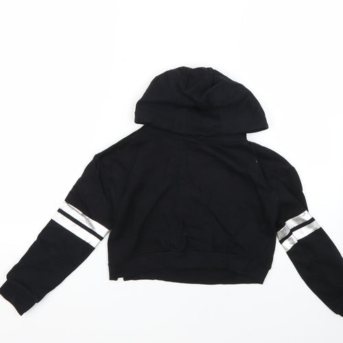 miss evie Girls Black   Pullover Hoodie Size 7-8 Years