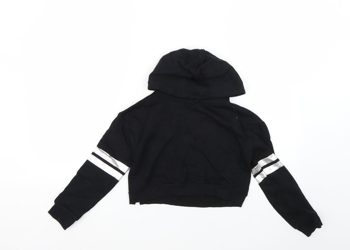 miss evie Girls Black   Pullover Hoodie Size 7-8 Years