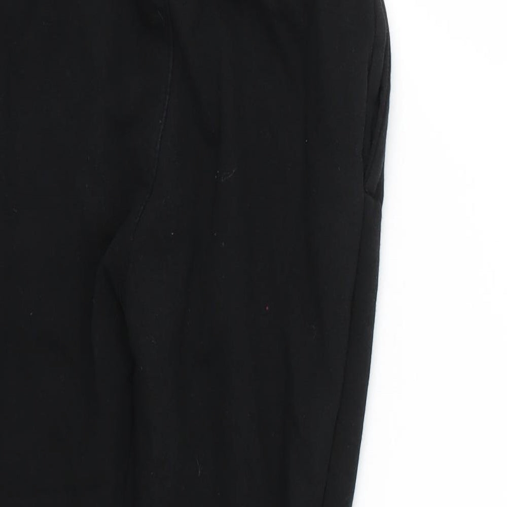 George Boys Black   Jogger Trousers Size 7-8 Years