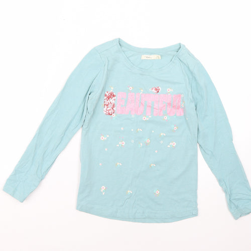 Sfera Girls Green   Basic T-Shirt Size 7-8 Years