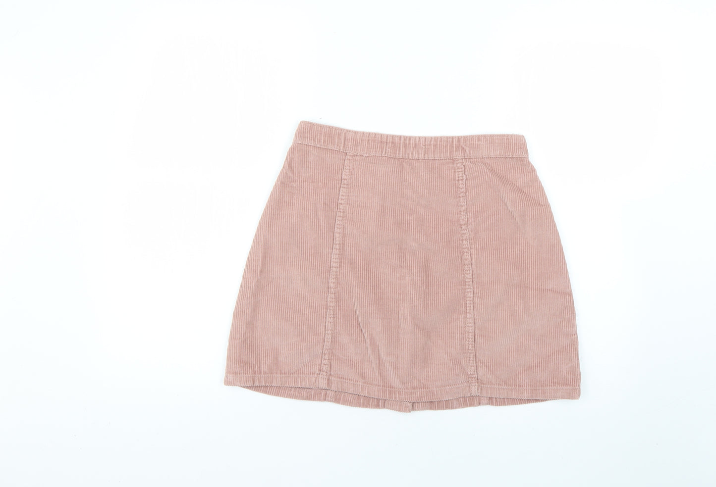 Denim & Co. Womens Pink   Mini Skirt Size 10