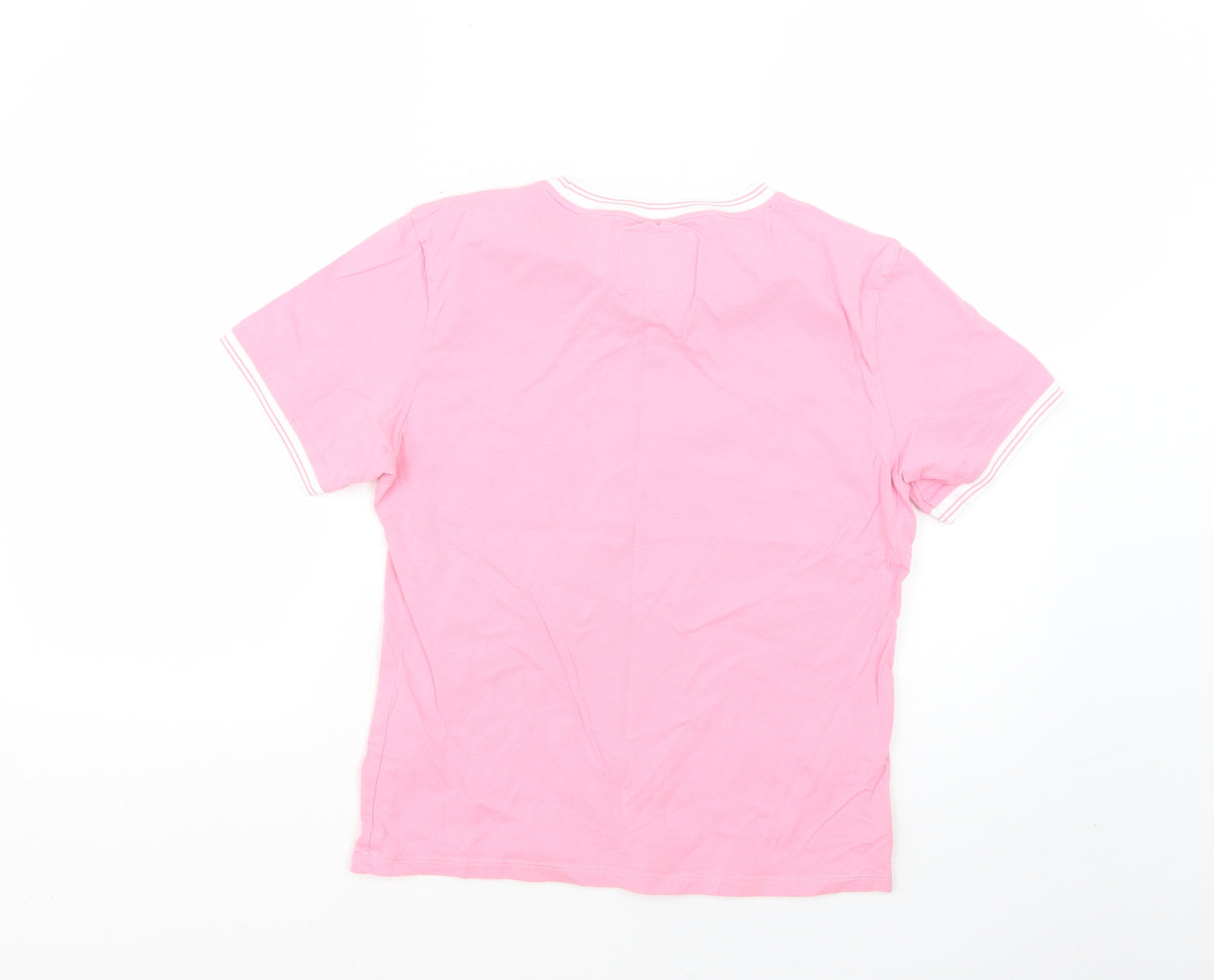 Jack Wills Womens Pink   Basic T-Shirt Size 14