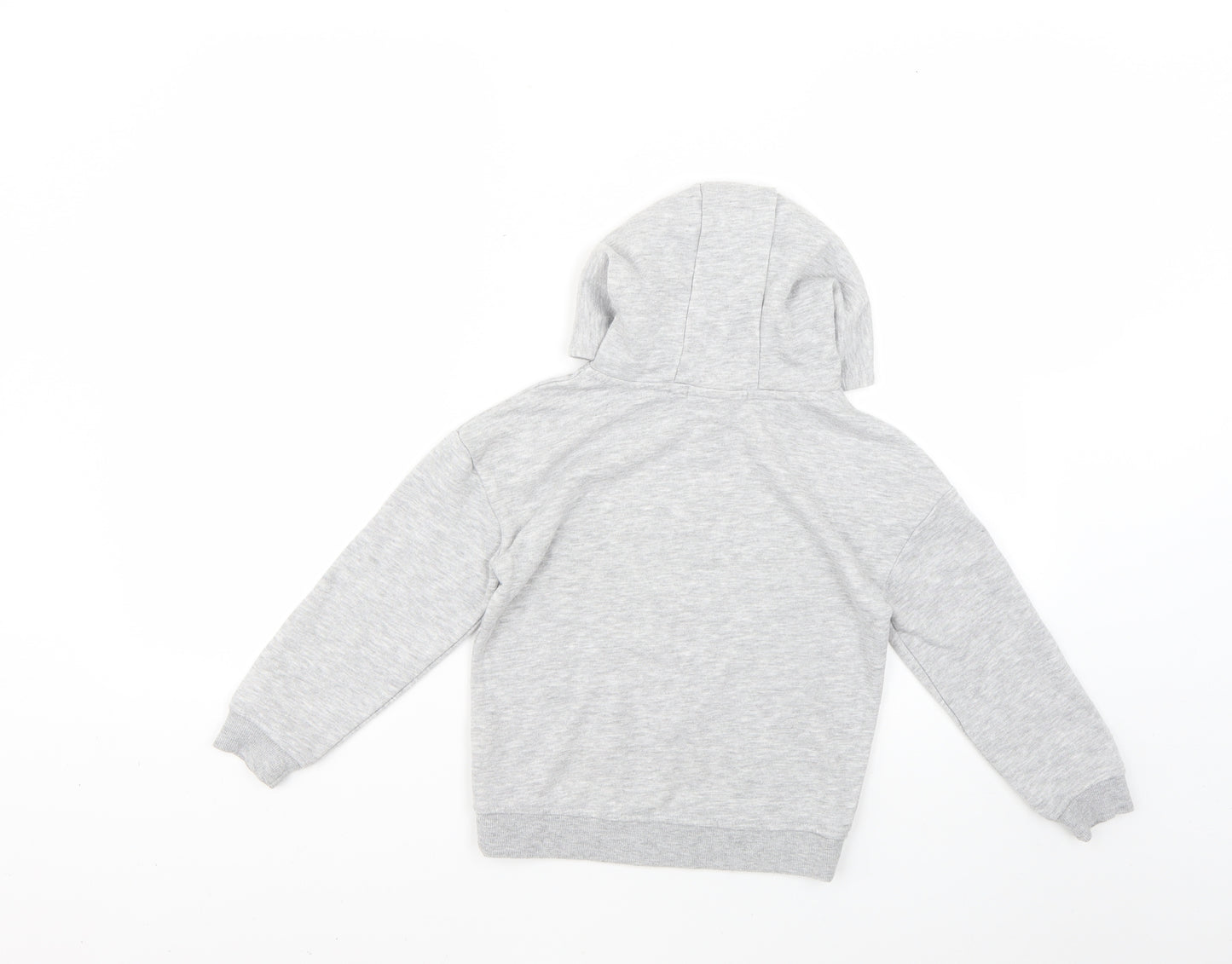 Primark Girls Grey   Pullover Hoodie Size 6-7 Years