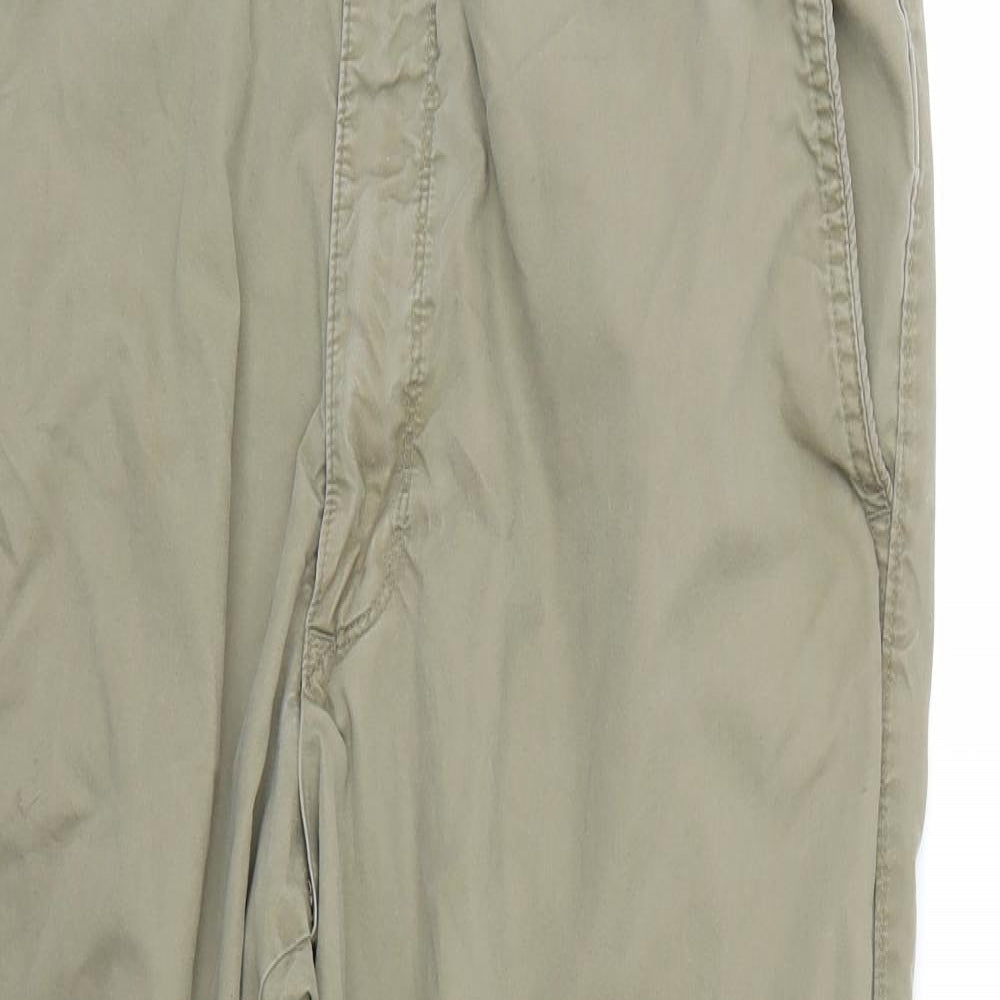 Marks and Spencer Mens Green   Cargo Trousers Size 38 L26 in