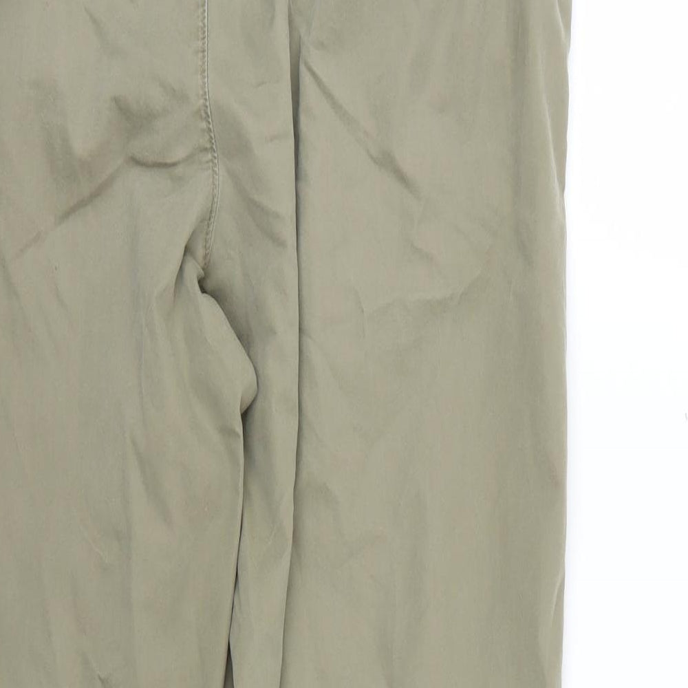 Marks and Spencer Mens Green   Cargo Trousers Size 38 L26 in