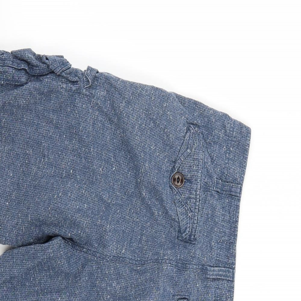 NEXT Mens Blue   Chino Shorts Size 34