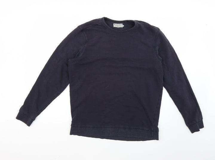 TU Mens Blue Pullover Jumper Size M