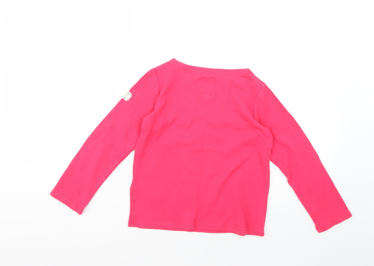 Joules Girls Pink   Basic T-Shirt Size 7-8 Years