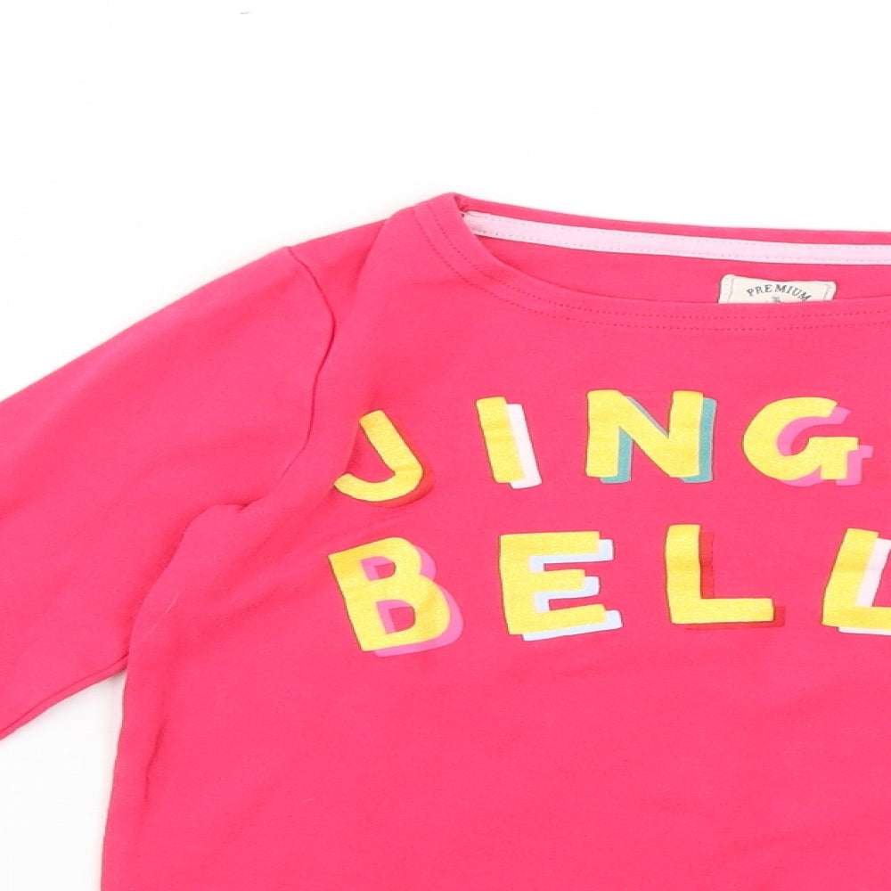 Joules Girls Pink   Basic T-Shirt Size 7-8 Years