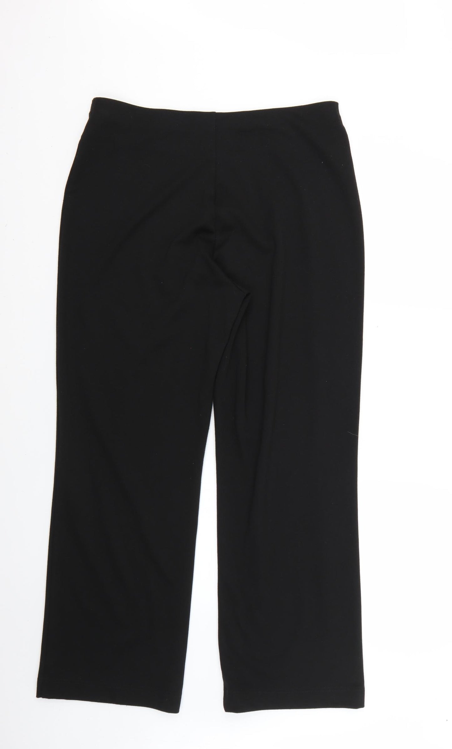 isle Womens Black   Trousers  Size 16 L28 in