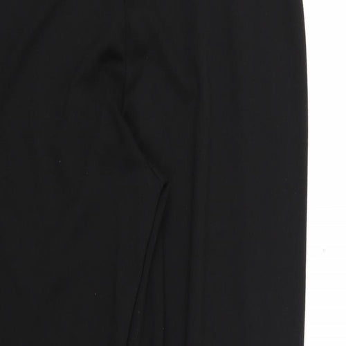 isle Womens Black   Trousers  Size 16 L28 in
