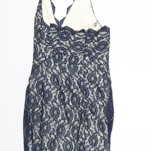 Lipsy Womens Blue   Bodycon  Size 8