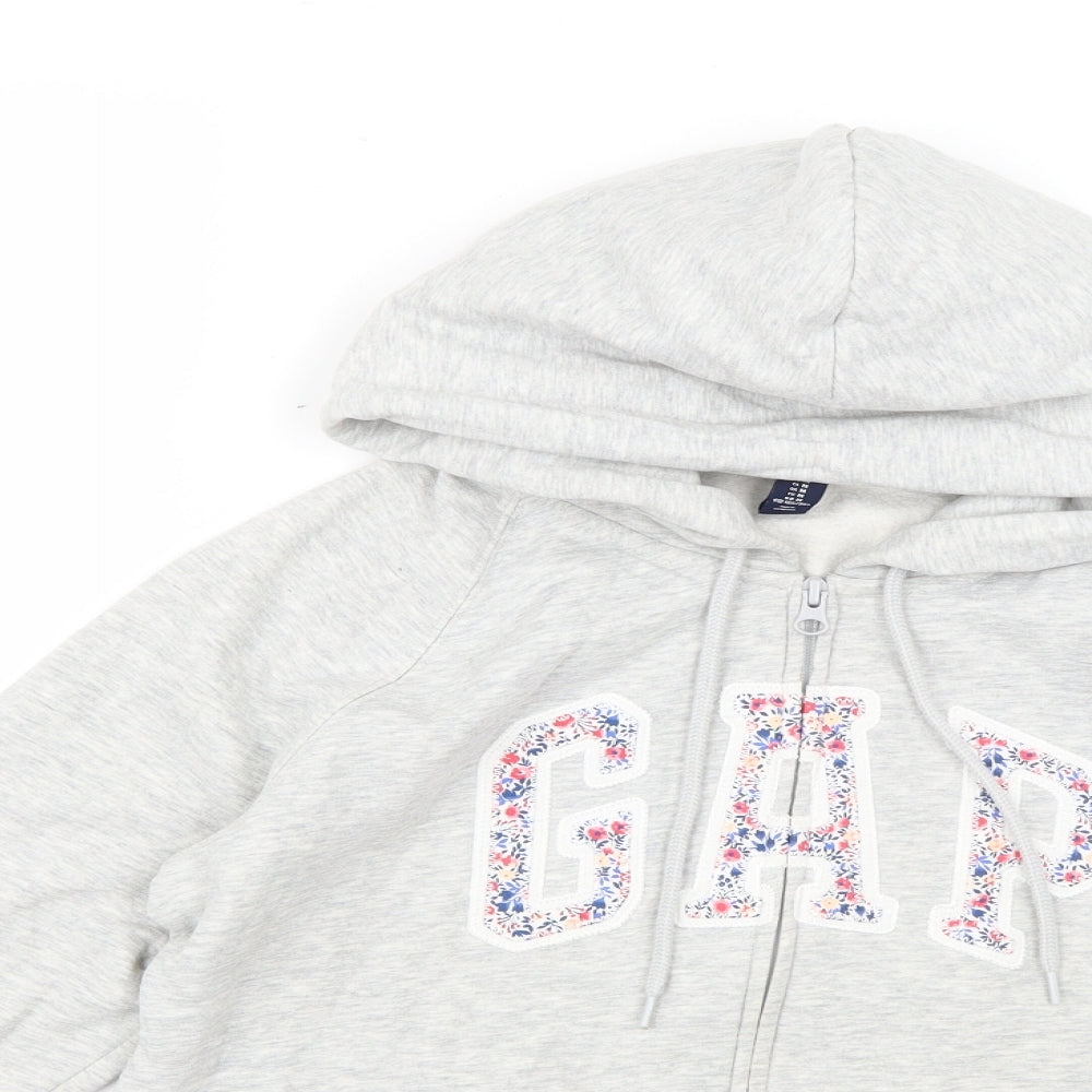 Gap Womens Grey   Full Zip Hoodie Size M