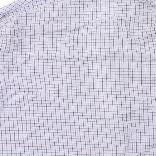 Marks and Spencer Womens Blue Plaid  Top Pyjama Top Size L