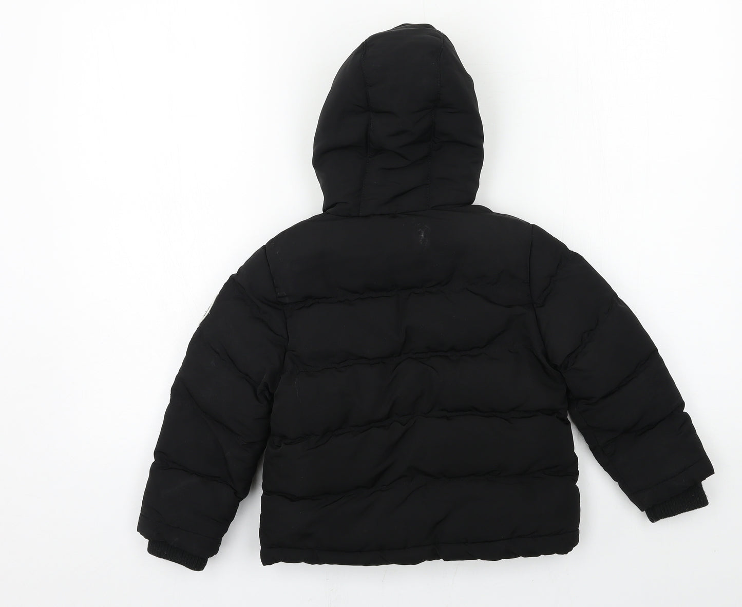 SoulCal&Co Boys Black   Puffer Jacket Jacket Size 3-4 Years