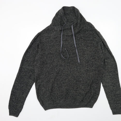 Urban Reef Mens Grey  Knit Pullover Jumper Size L