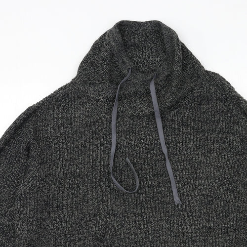 Urban Reef Mens Grey  Knit Pullover Jumper Size L