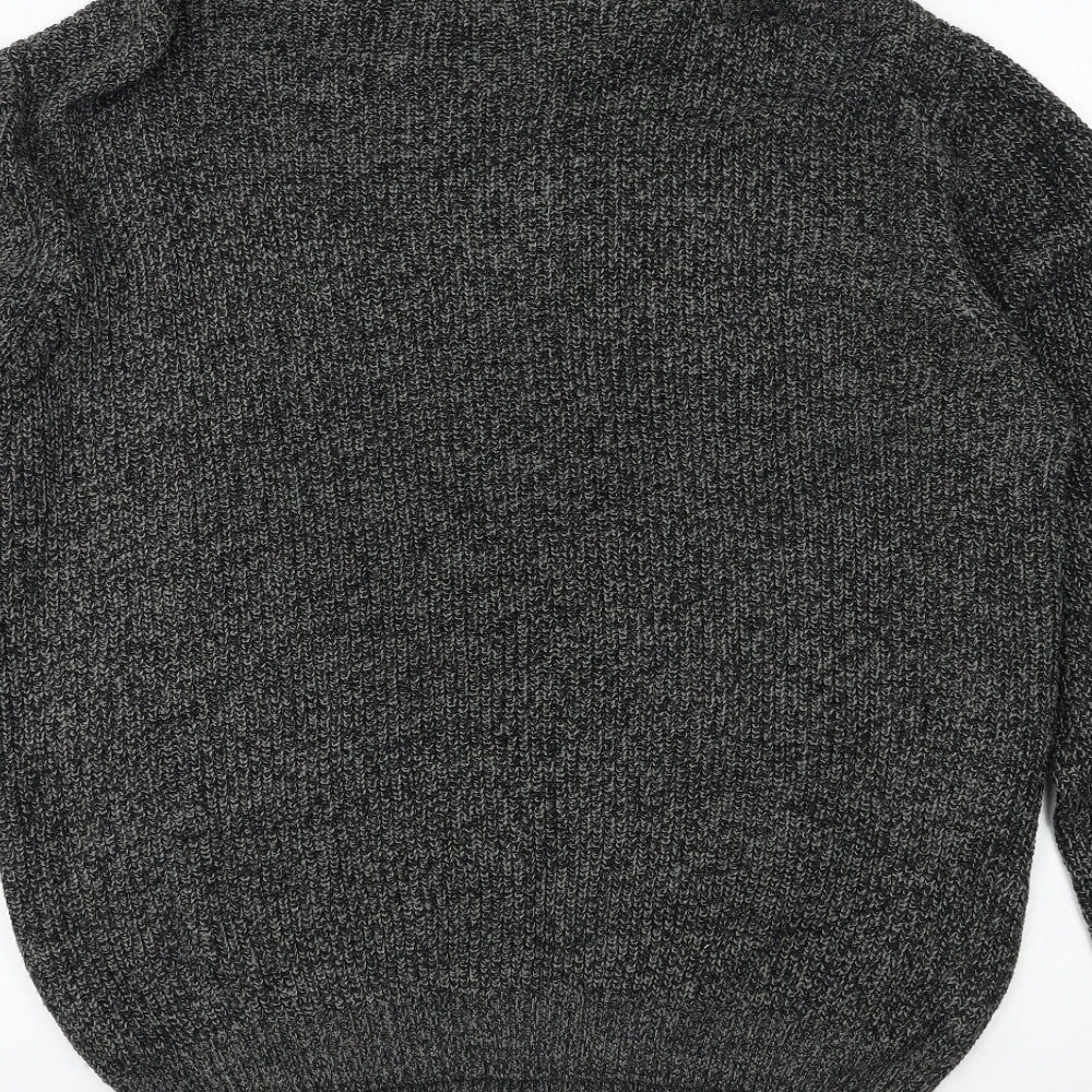 Urban Reef Mens Grey  Knit Pullover Jumper Size L
