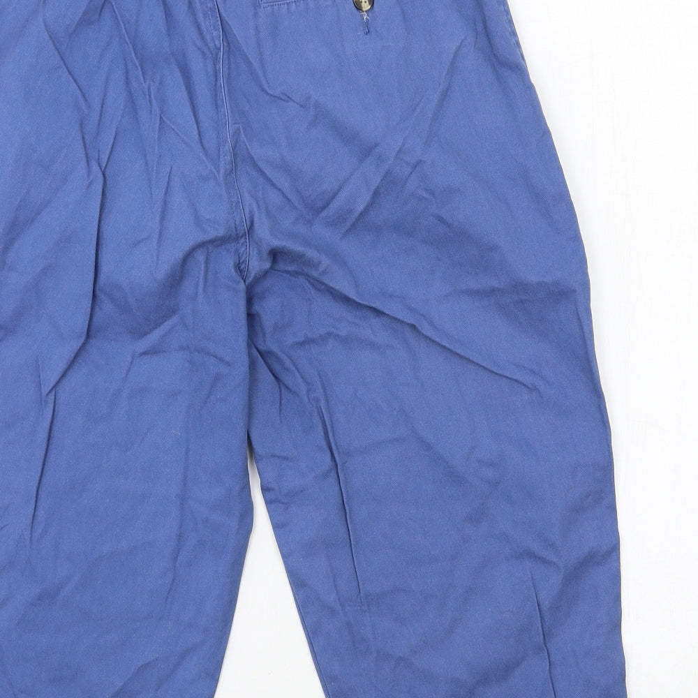 Cotton Traders Mens Blue   Bermuda Shorts Size 32 in