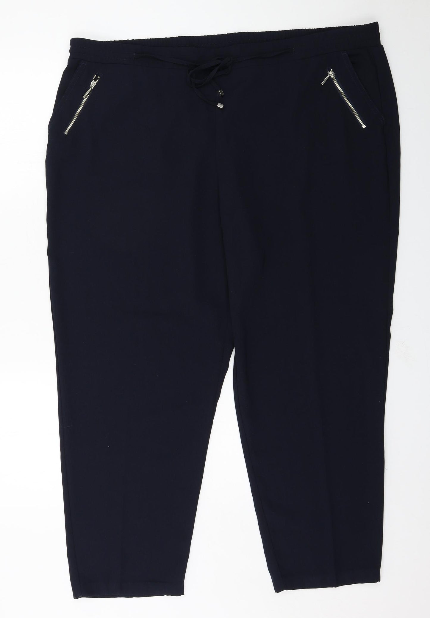 Bonmarché Womens Blue   Trousers  Size 22 L27 in