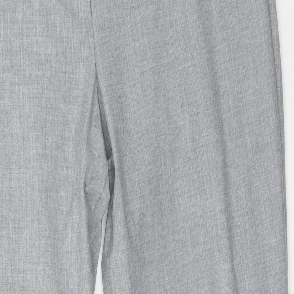 Marks and Spencer Womens Grey   Trousers  Size 14 L27 in