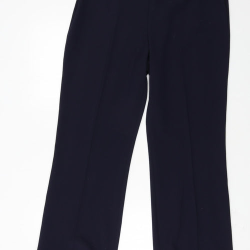 Marks and Spencer Womens Blue   Trousers  Size 14 L27 in