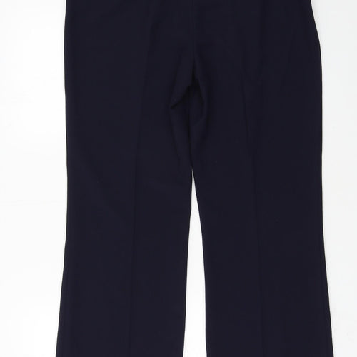 Marks and Spencer Womens Blue   Trousers  Size 14 L27 in