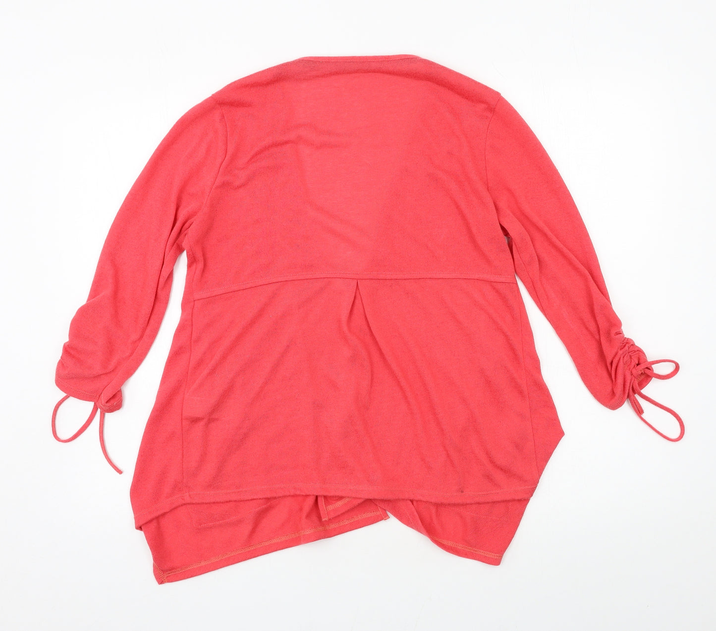 Per Una Womens Pink  Knit Cardigan Jumper Size 10