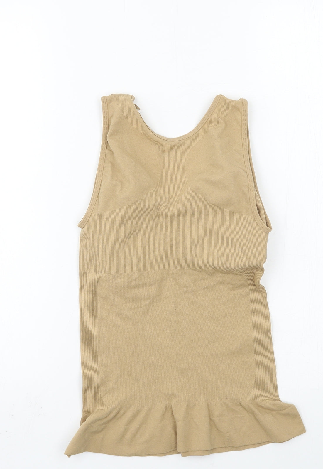 Camishapes Womens Beige   Basic Tank Size L